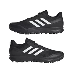 Adidas Flexcloud 2.1 Hockey Shoes - Black (2023/24) -Hockey Shop adidas flexcloud 21 hockey shoes black 2022 23 10
