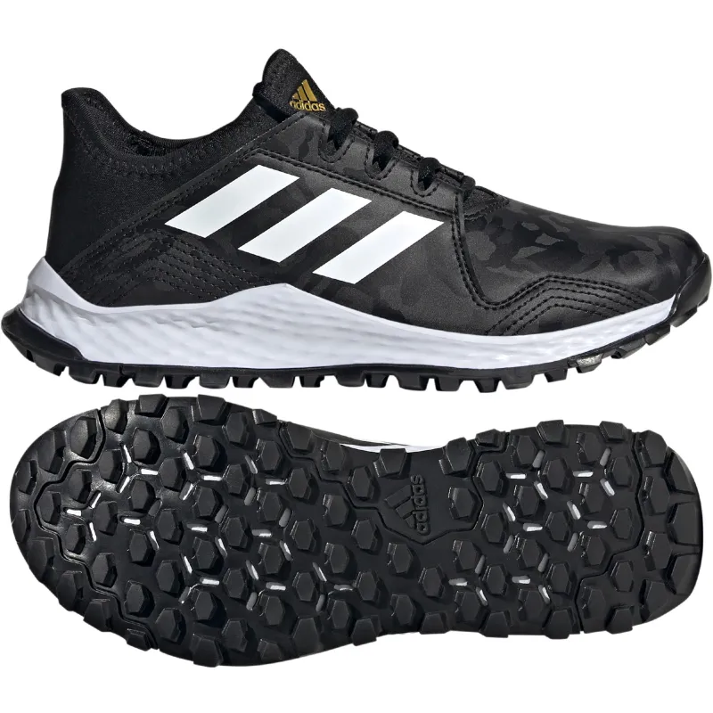 Adidas Hockey Youngstar Junior Shoes - Black (2023/24) 3 Adidas Hockey Youngstar Junior Shoes - Black (2023/24)