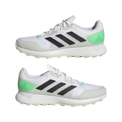 Adidas Zone Dox 2.2S Hockey Shoes - White (2023/24) -Hockey Shop adidas zone dox 22s hockey shoes white 2022 23 5