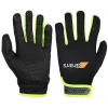 Grays G500 Gel Hockey Gloves - Black/Neon Yellow (2023/24)