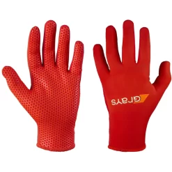 Grays Skinful Pro Hockey Gloves - Fluo Red (2023/24)