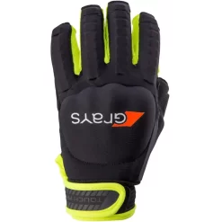 Grays Touch Pro Hockey Glove - Black/Fluo Yellow (2023/24)