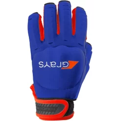 Grays Touch Pro Hockey Glove - Right Hand - Fluo Red (2023/24)