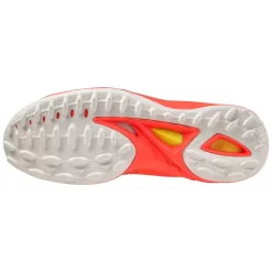 Mizuno Wave Leopardus Hockey Shoes - Neon Flame (2023/24) -Hockey Shop mizuno wave leopardus hockey shoes neon flame 2023 24 4
