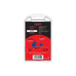 OPRO Self-Fit GEN4 Silver Mouthguard - Red/Blue -Hockey Shop opro self fit gen4 silver mouthguard red blue 2